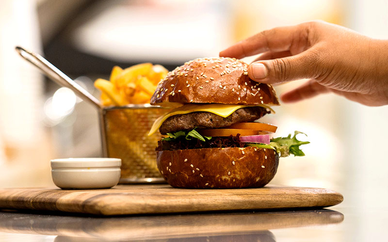 Harvey Beef Burger from Harvest Food Store at T1 International