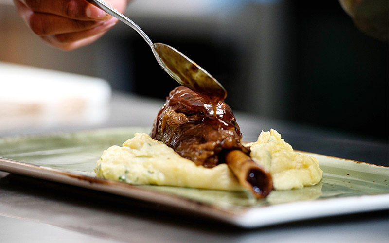 Lamb Shanks from Loco Poco, Perth Airport