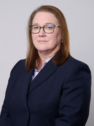 Image of andrea in corporate clothes