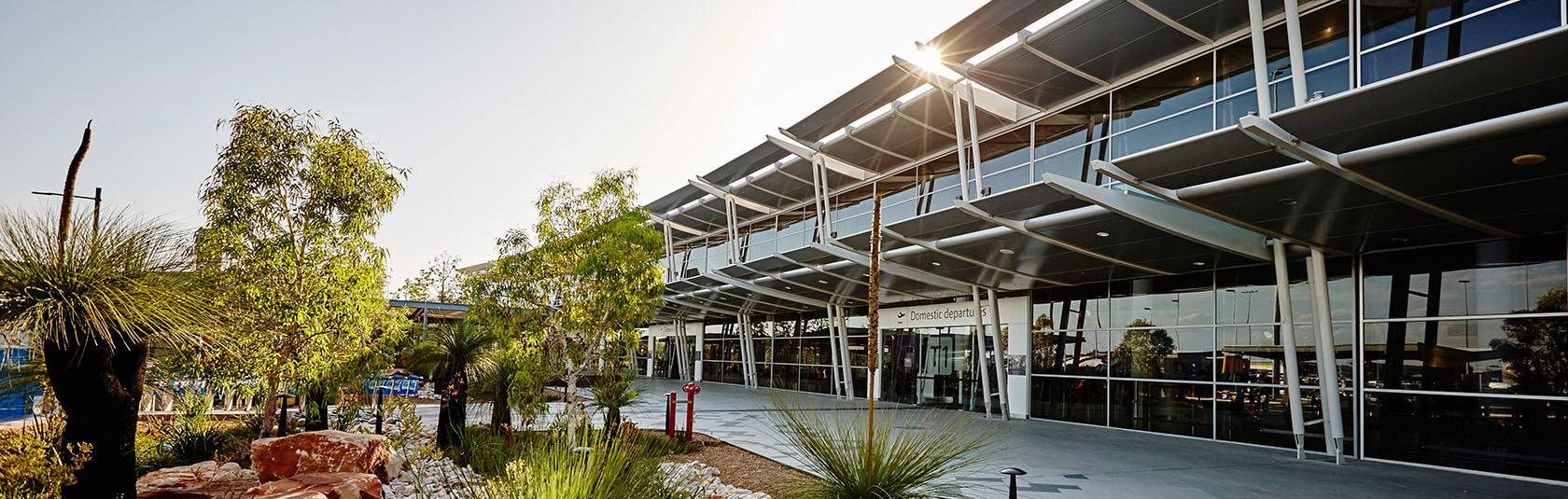 Completed T1 forecourt