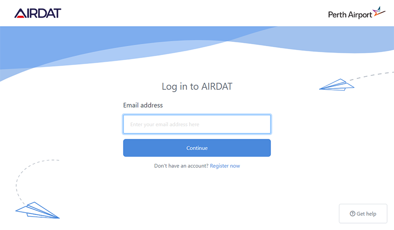 Welcome to AIRDAT Passport | Perth Airport