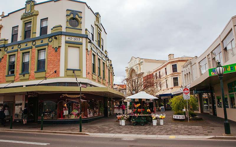 Launceston CBD streetscape
