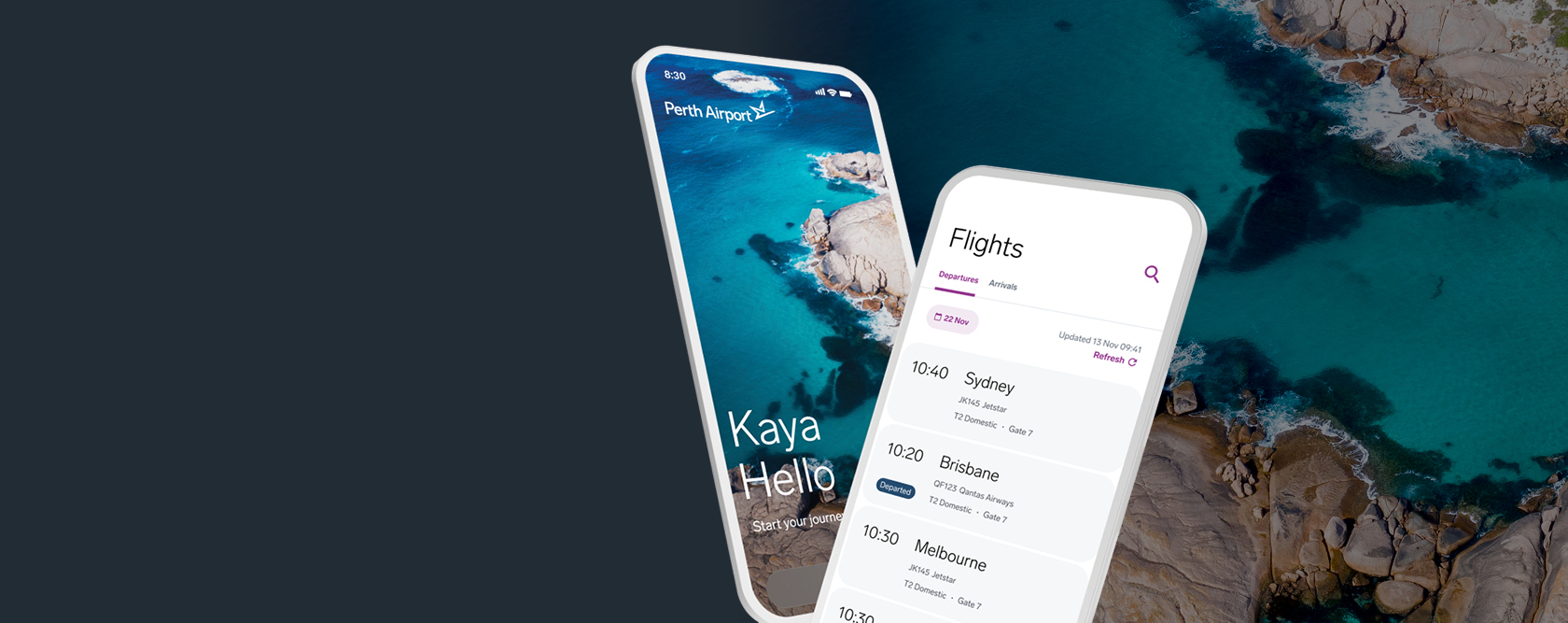 Perth Airport App